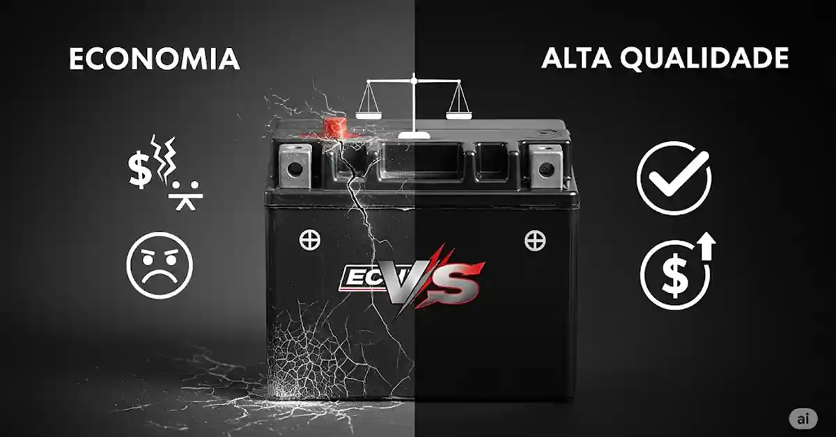 Bateria de Moto Barata: Economia ou Dor de Cabeça? Descubra a Verdade!