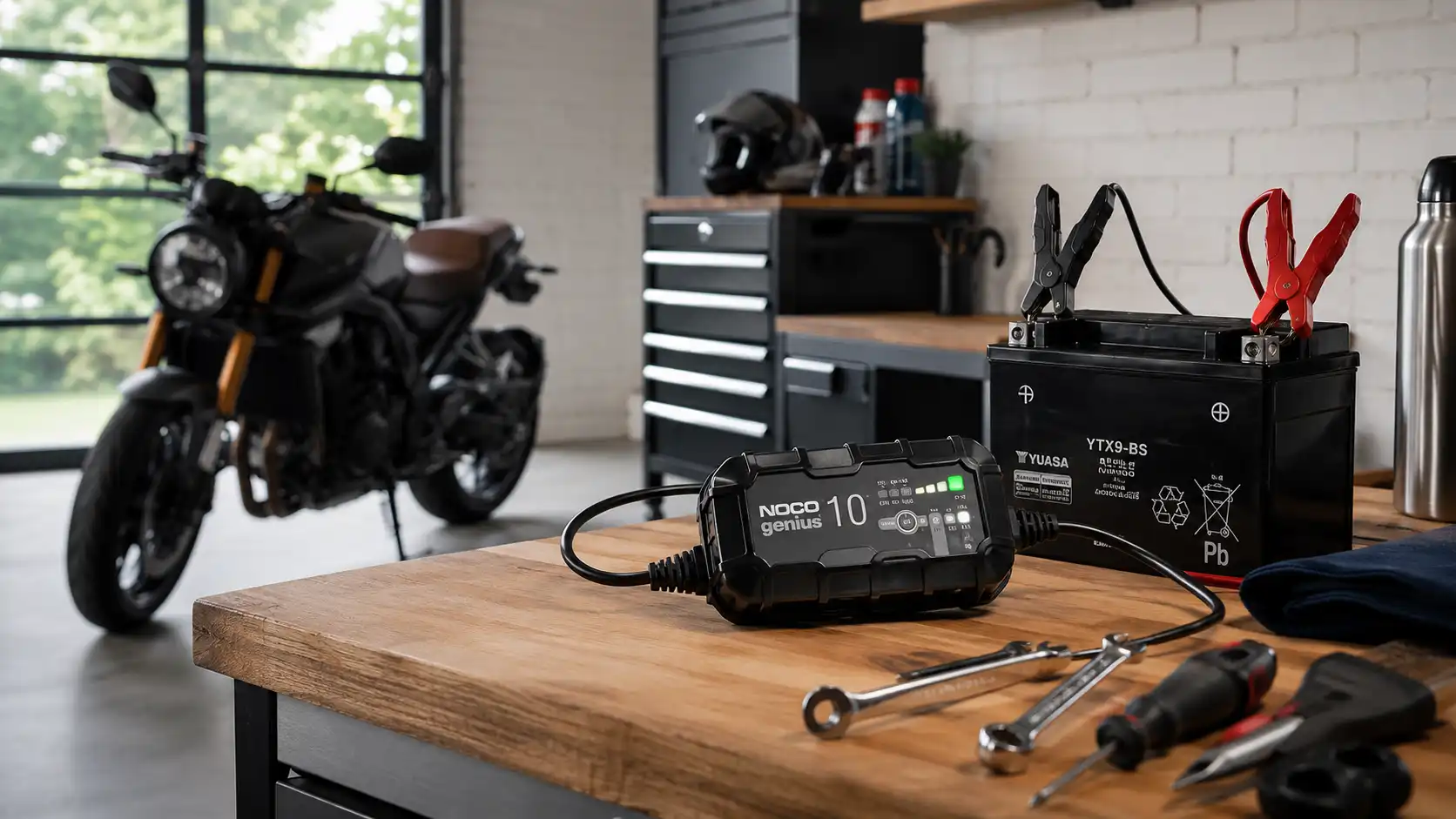 Como Carregar a Bateria da Moto em Casa? O Guia Prático e Seguro